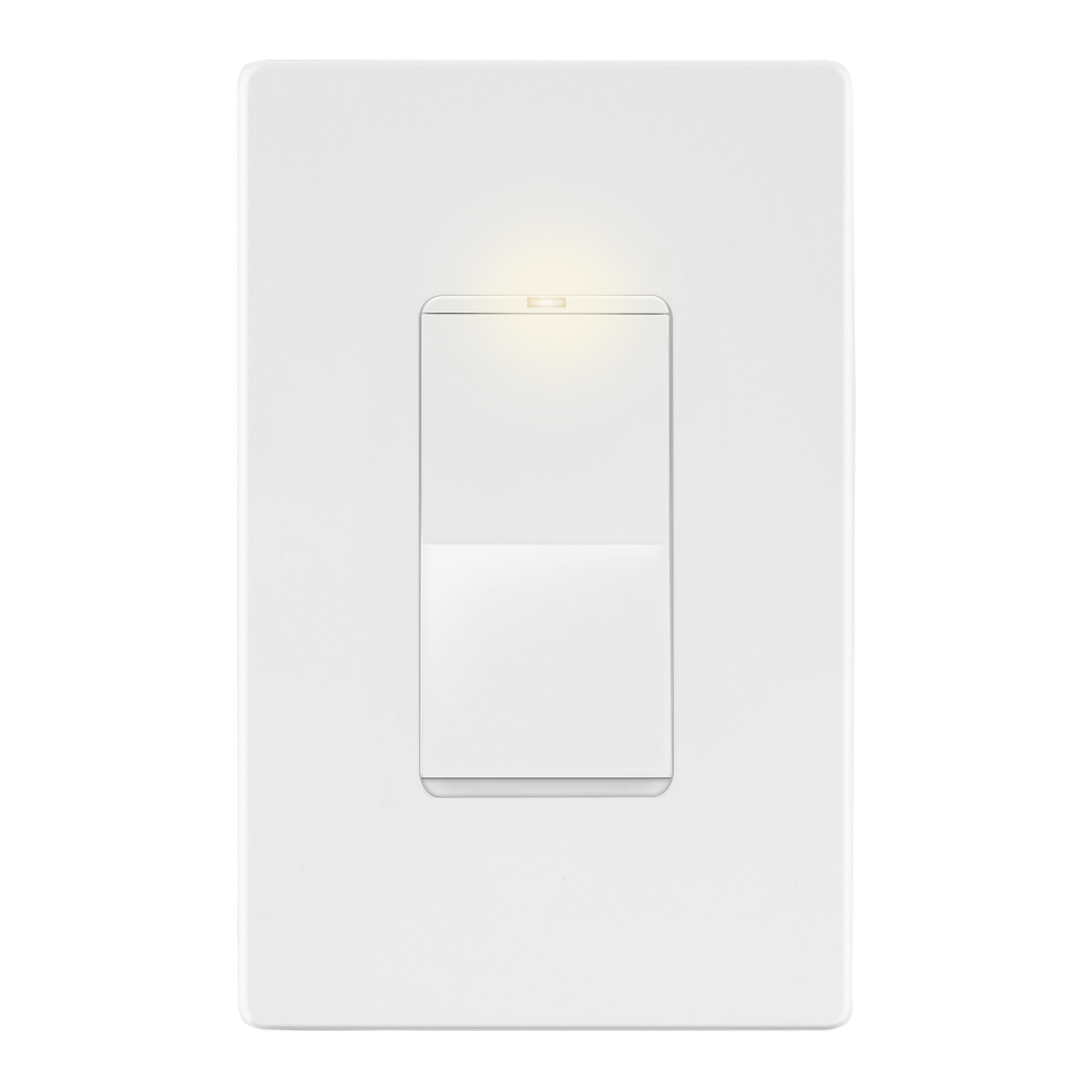 15A Decorator Paddle Light Switch with Locator Light, LED Indicator, 4-Way