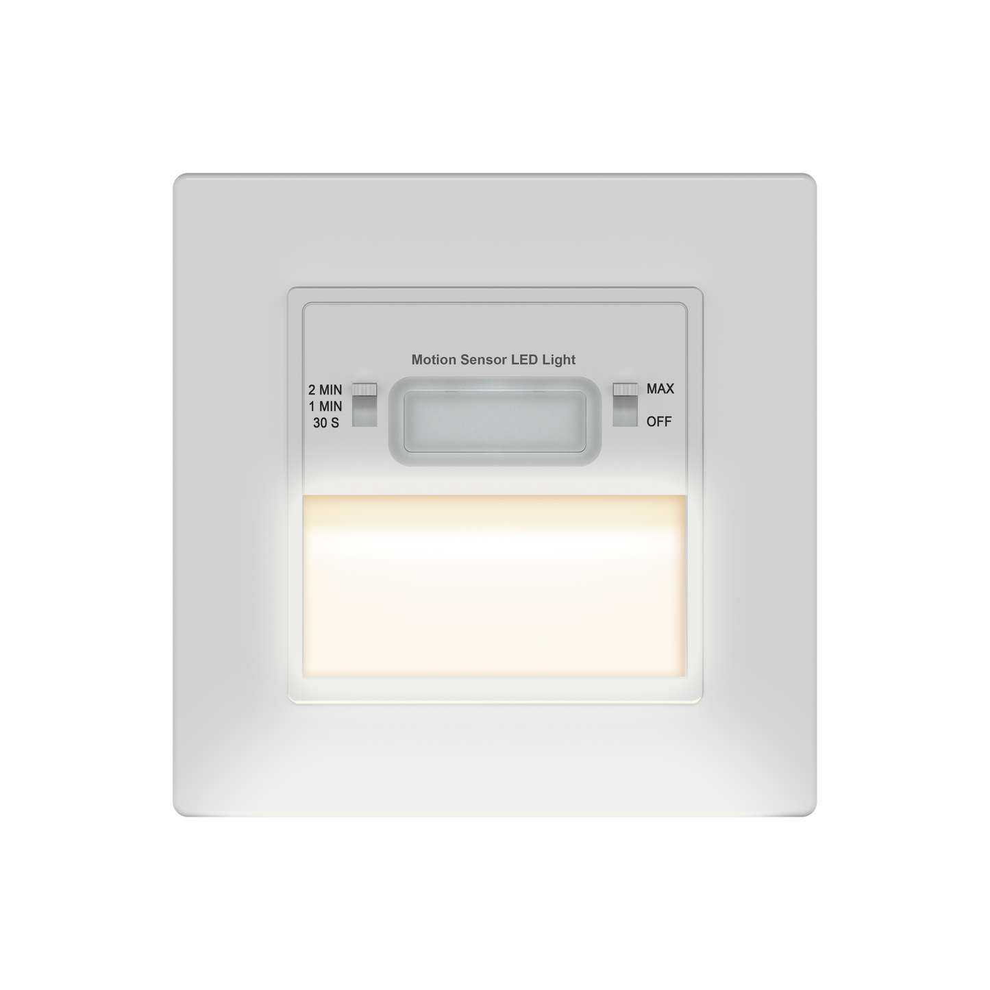 Vollflächiges Orientierungslicht mit PIR-Sensor