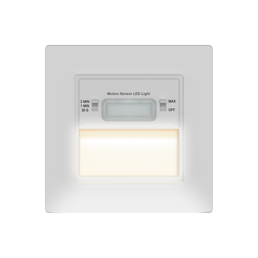 Vollflächiges Orientierungslicht mit PIR-Sensor