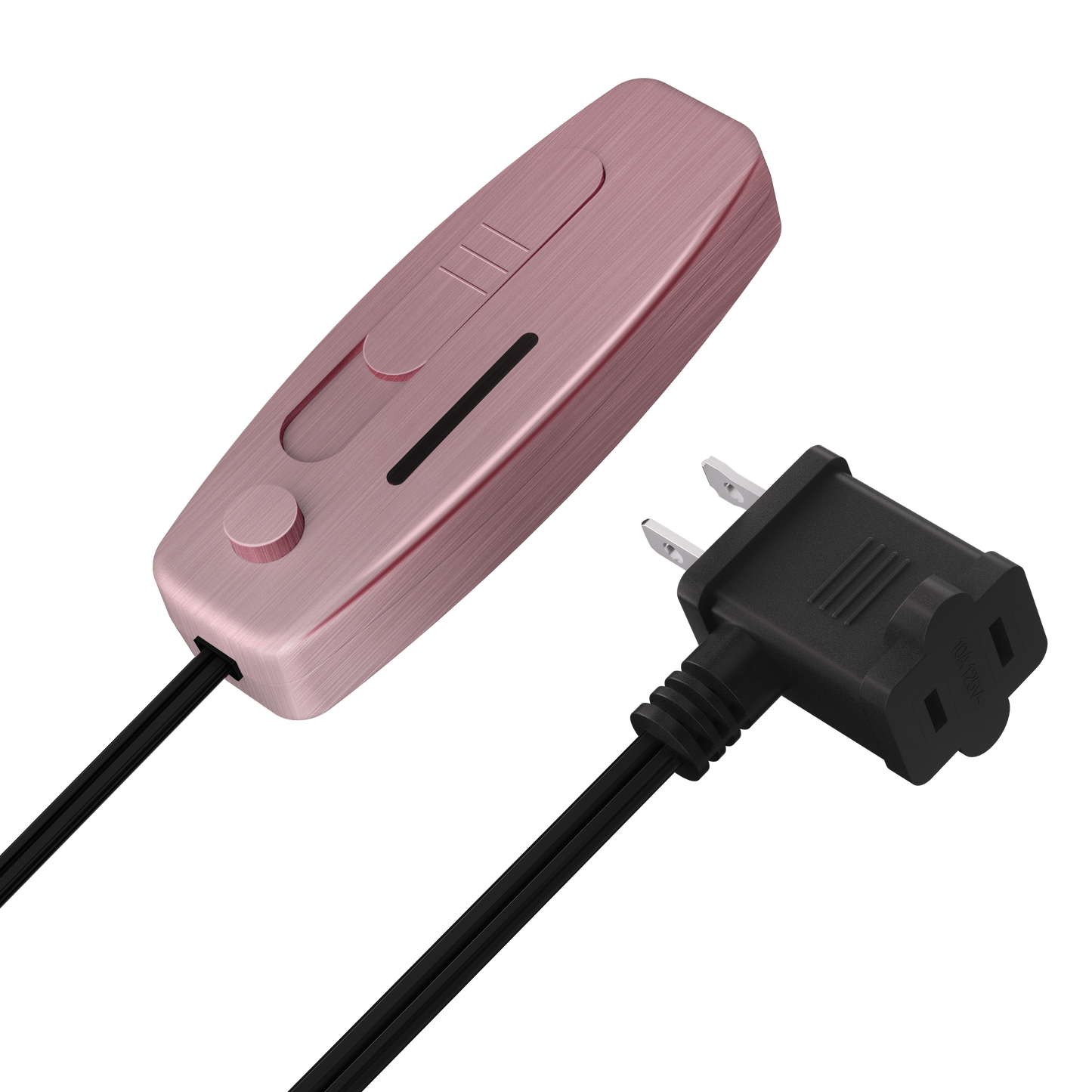 Table Top Lamp Dimmer Light Switch, Dimming Switch for Desk, 6 Ft. Cord, LED Indicator
