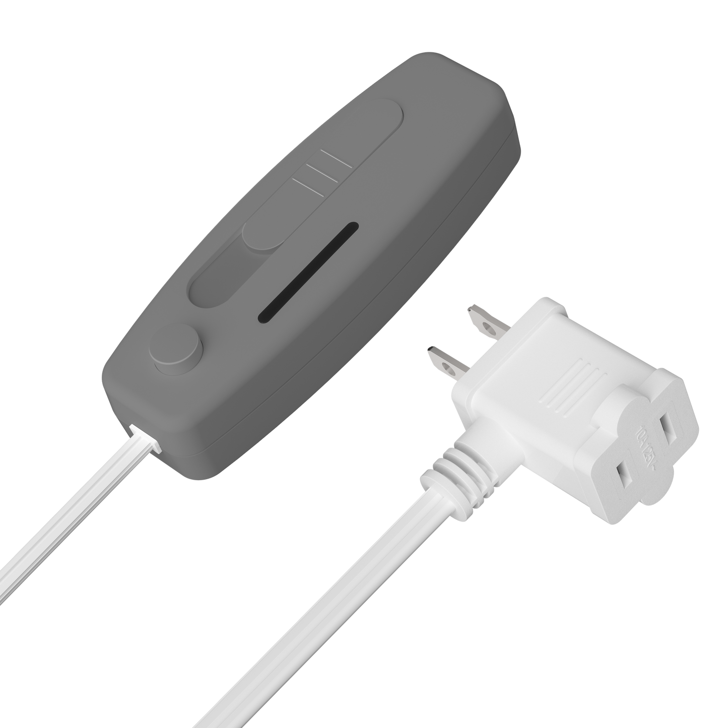 Table Top Lamp Dimmer Light Switch, Dimming Switch for Desk, 6 Ft. Cord, LED Indicator