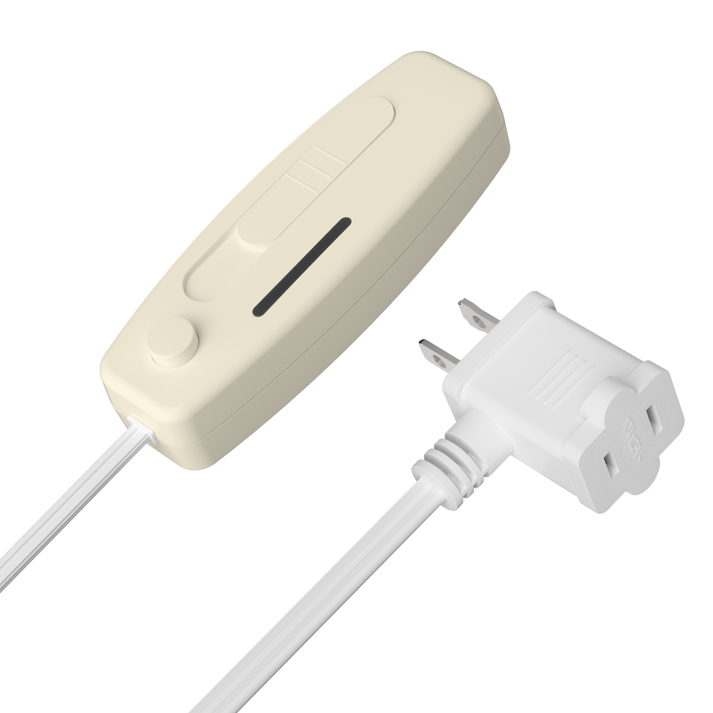 Table Top Lamp Dimmer Light Switch, Dimming Switch for Desk, 6 Ft. Cord, LED Indicator