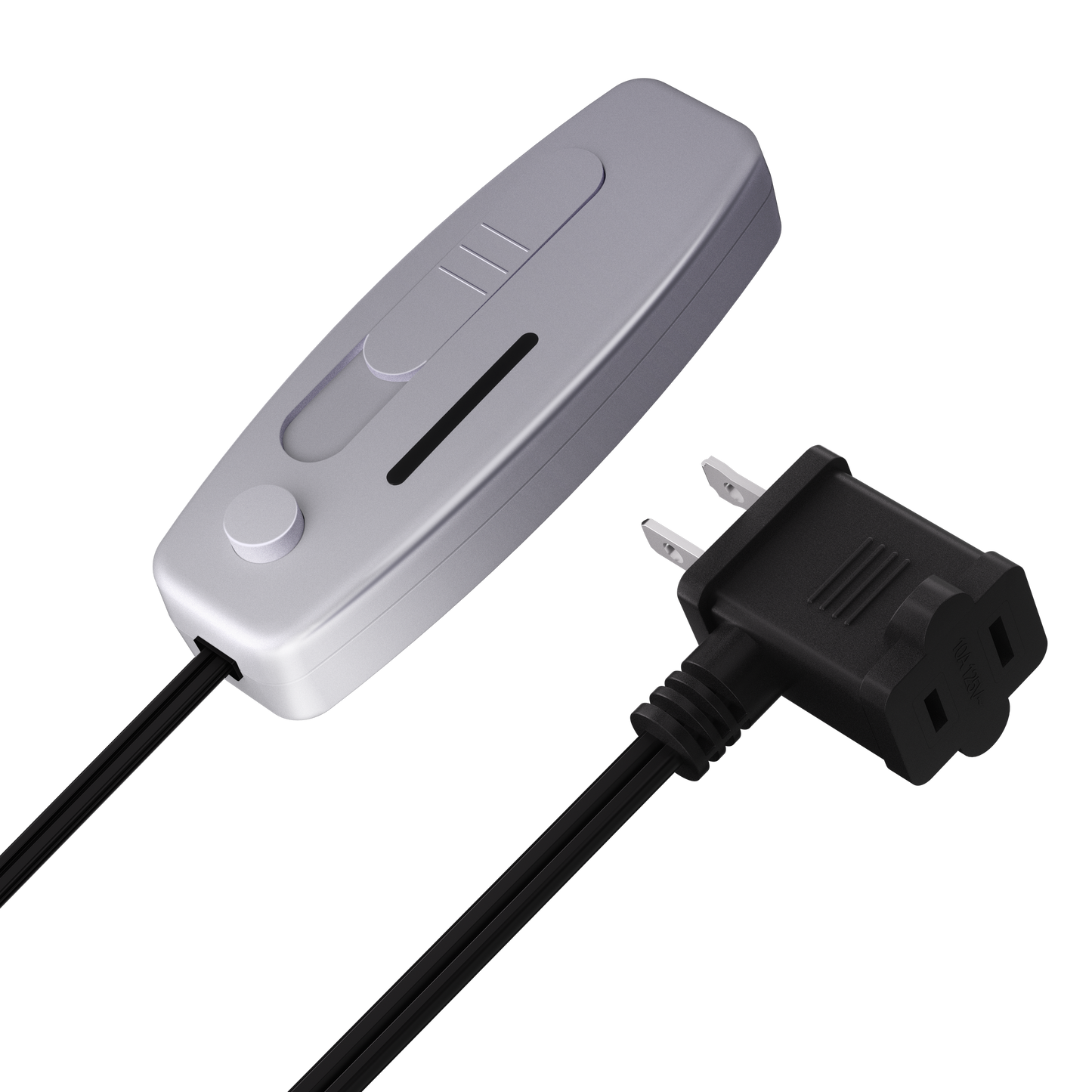 Table Top Lamp Dimmer Light Switch, Dimming Switch for Desk, 6 Ft. Cord, LED Indicator