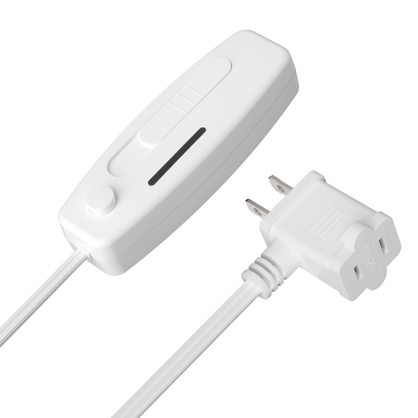 Table Top Lamp Dimmer Light Switch, Dimming Switch for Desk, 6 Ft. Cord, LED Indicator