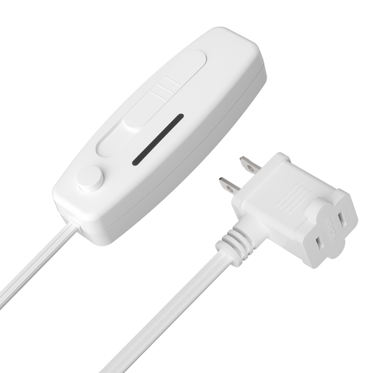 Table Top Lamp Dimmer Light Switch, Dimming Switch for Desk, 6 Ft. Cord, LED Indicator