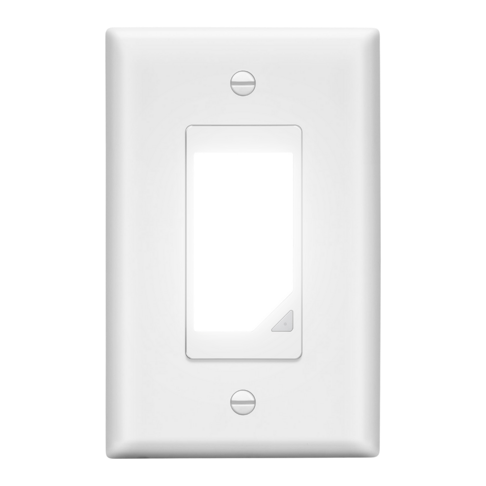 Decorator Full Face LED Guide Light with Daylight Sensor, Automatic Night Light, Wall Plate Included
