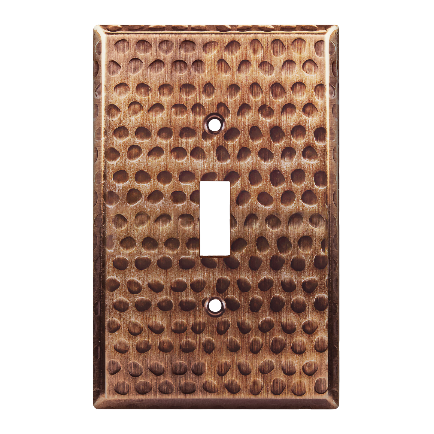 Toggle Light Switch Metal Wall Plate, Stainless Steel Switch Cover, Corrosion Resistant, 1-Gang, Mid-Size