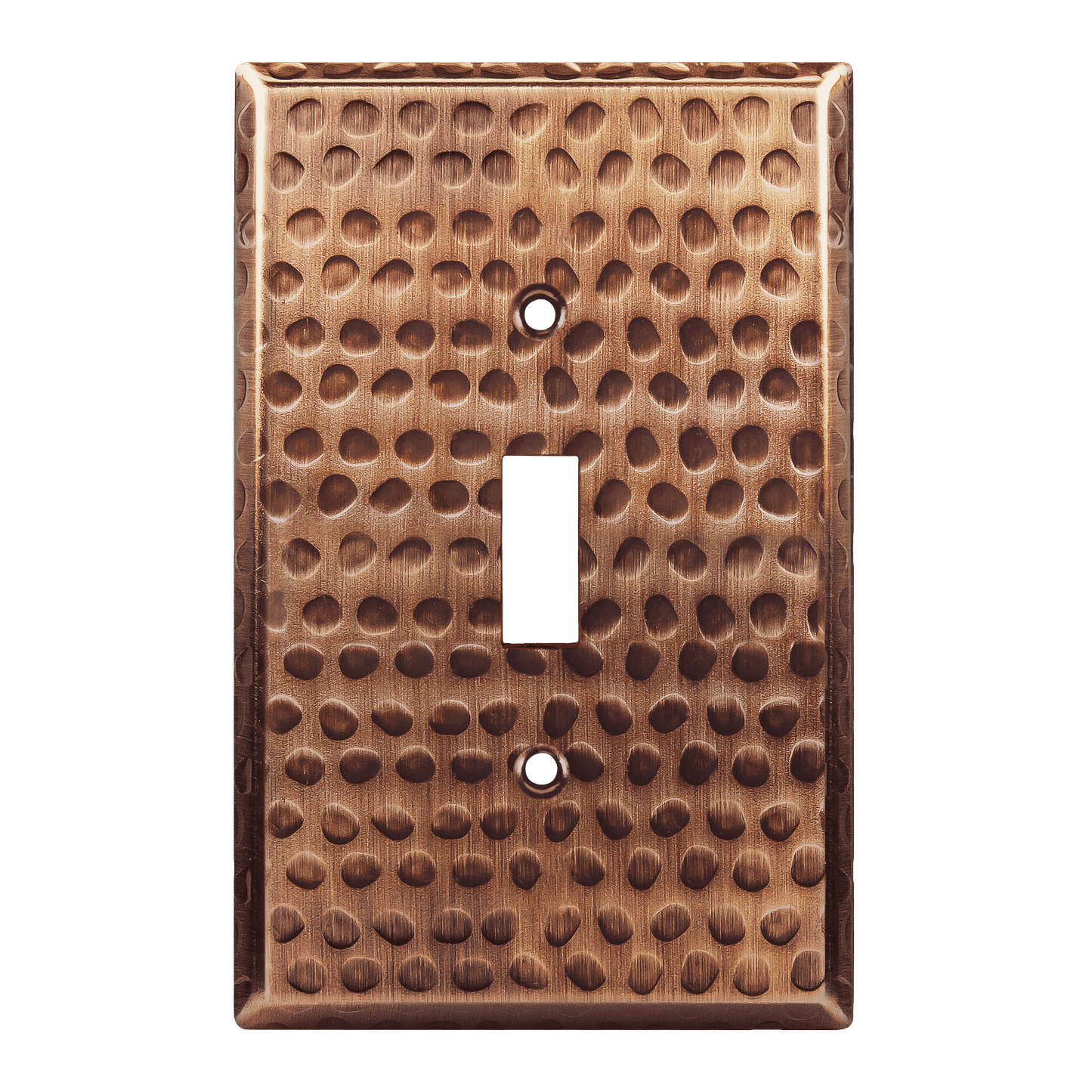Toggle Light Switch Metal Wall Plate, Stainless Steel Switch Cover, Corrosion Resistant, 1-Gang, Mid-Size