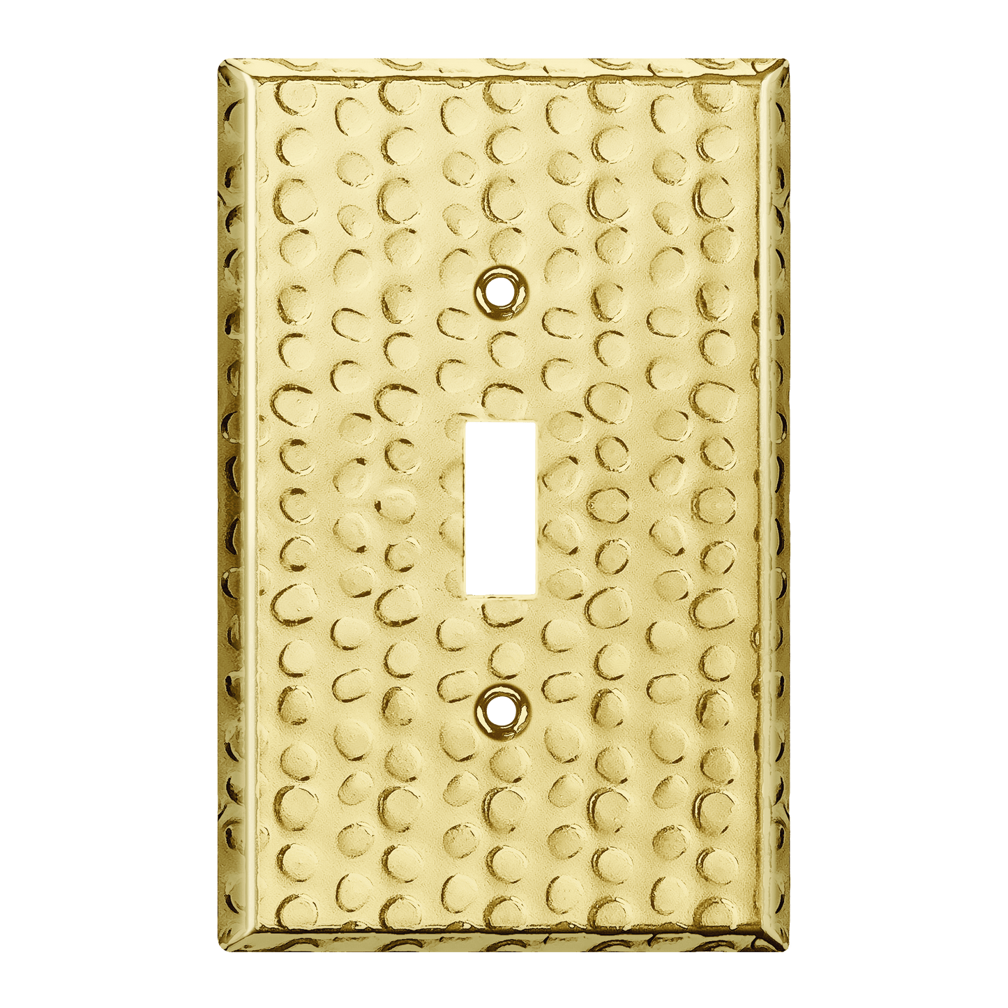 Toggle Light Switch Metal Wall Plate, Stainless Steel Switch Cover, Corrosion Resistant, 1-Gang, Mid-Size