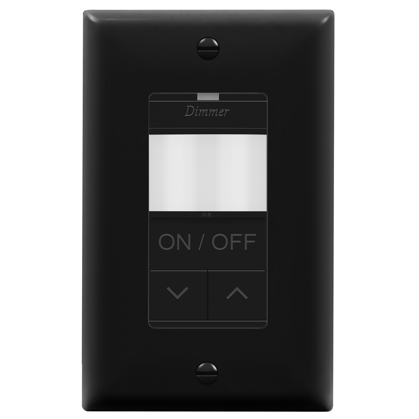 Motion Sensor Dimmer Switch, Occupancy/ Vacancy PIR Sensor, 3-Way, No Neutral Required, Wall Plate Included
