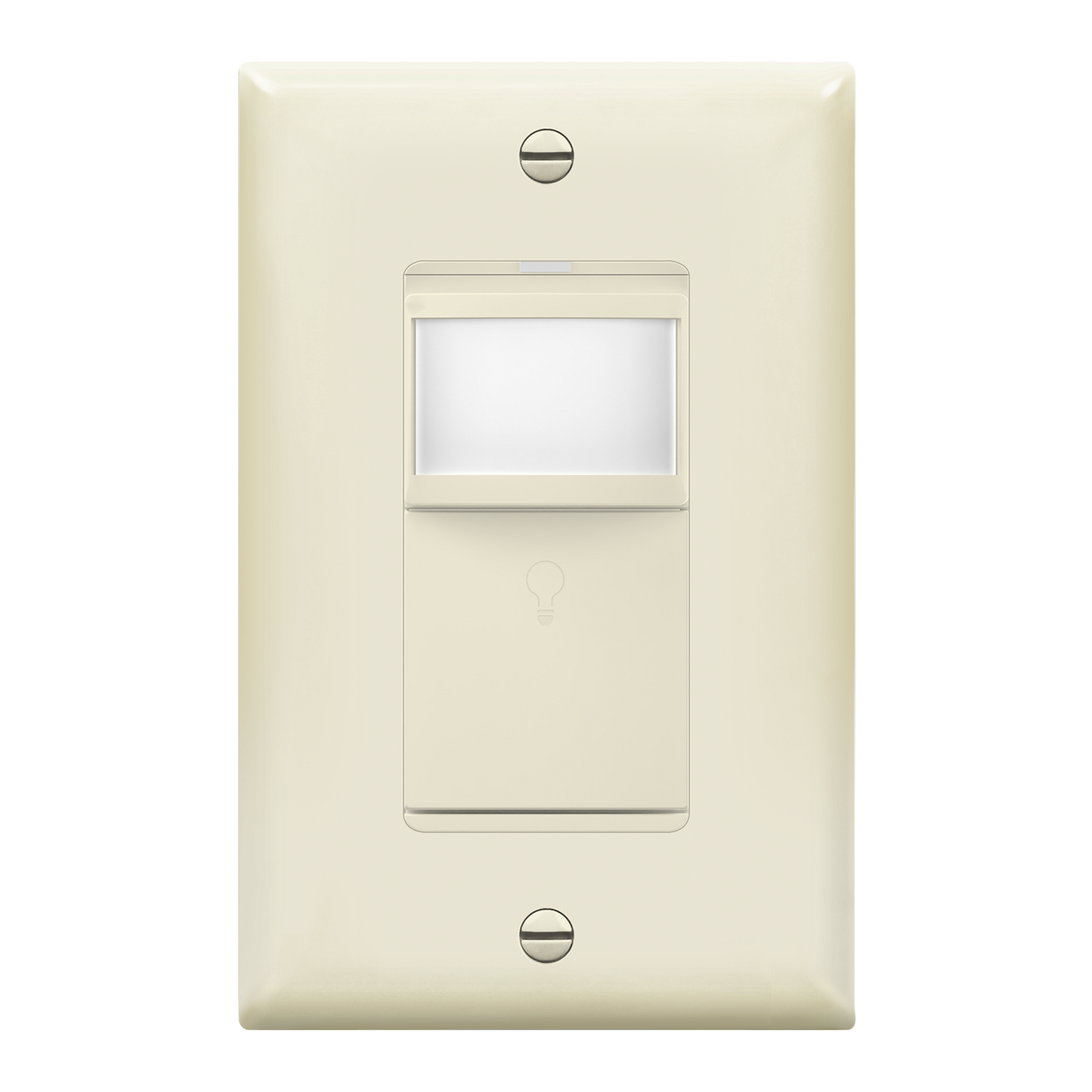 Motion Sensor Light Switch, PIR Occupancy/ Vacancy Motion Sensor, Single-Pole, No Neutral Required, Wall Plate Included