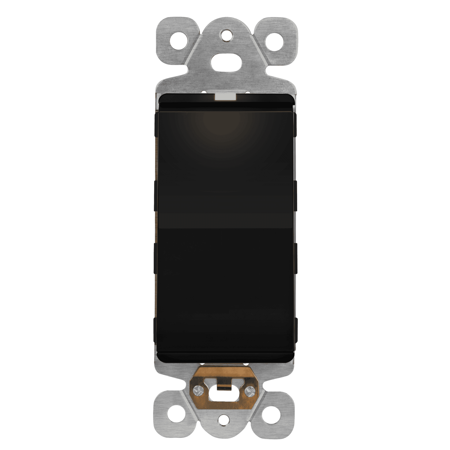 15A Decorator Paddle Light Switch with Locator Light, LED Indicator, Single-Pole, 3-Wire