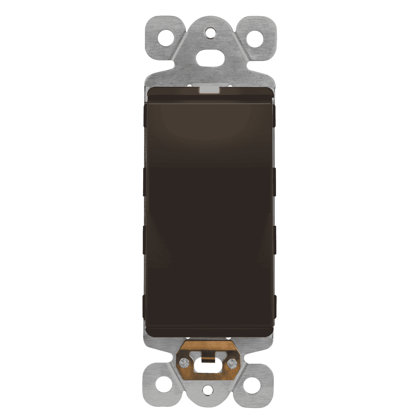 15A Decorator Paddle Light Switch with Locator Light, LED Indicator, Single-Pole, 3-Wire