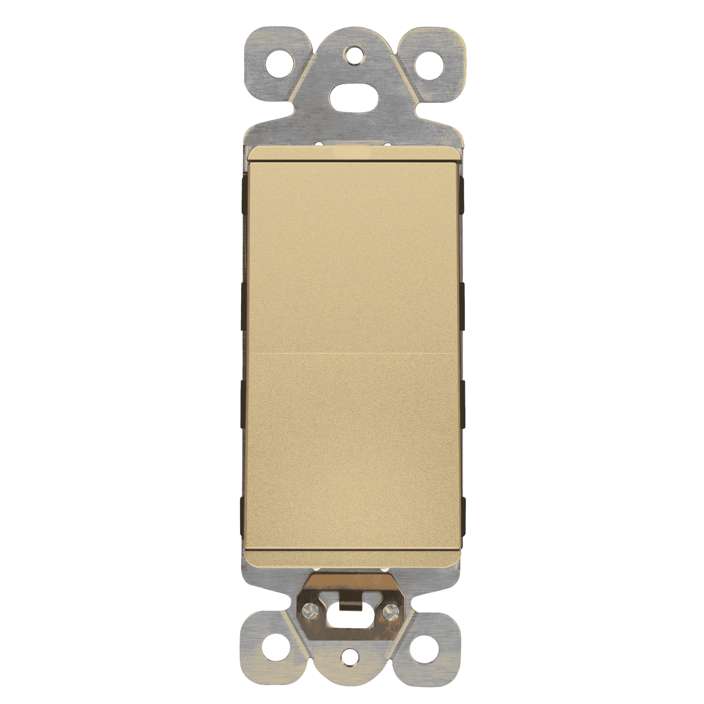 15A Decorator Paddle Light Switch with Locator Light, LED Indicator, Single-Pole, 3-Wire