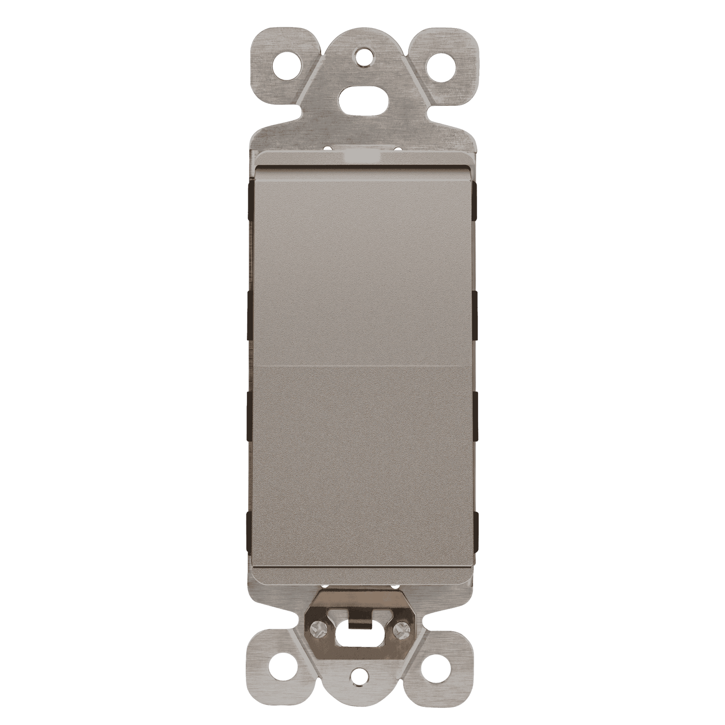 15A Decorator Paddle Light Switch with Locator Light, LED Indicator, Single-Pole, 3-Wire