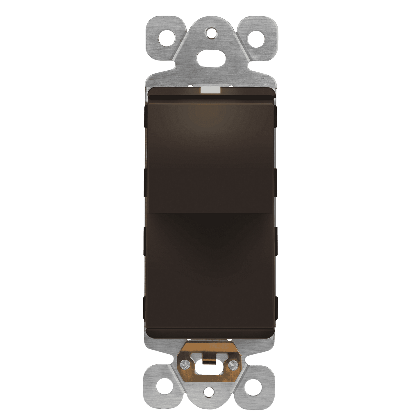 15A Decorator Paddle Light Switch with Locator Light, LED Indicator, 3-Way or Single-Pole