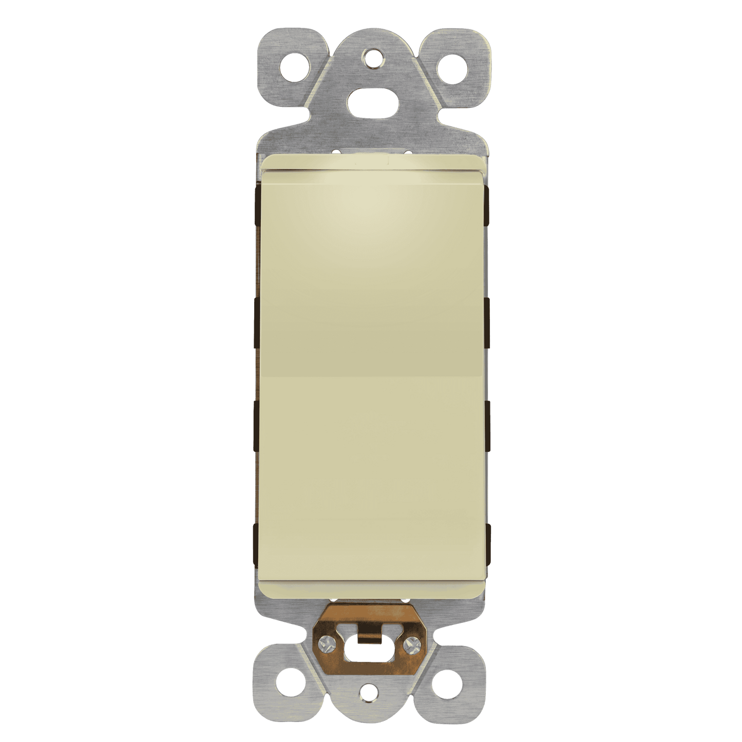 15A Decorator Paddle Light Switch with Locator Light, LED Indicator, 3-Way or Single-Pole