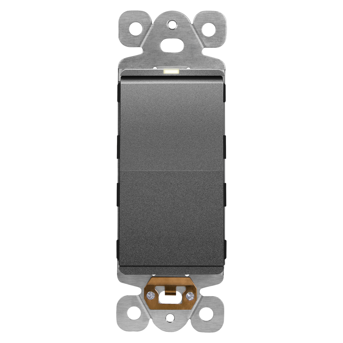 15A Decorator Paddle Light Switch with Locator Light, LED Indicator, 3-Way or Single-Pole