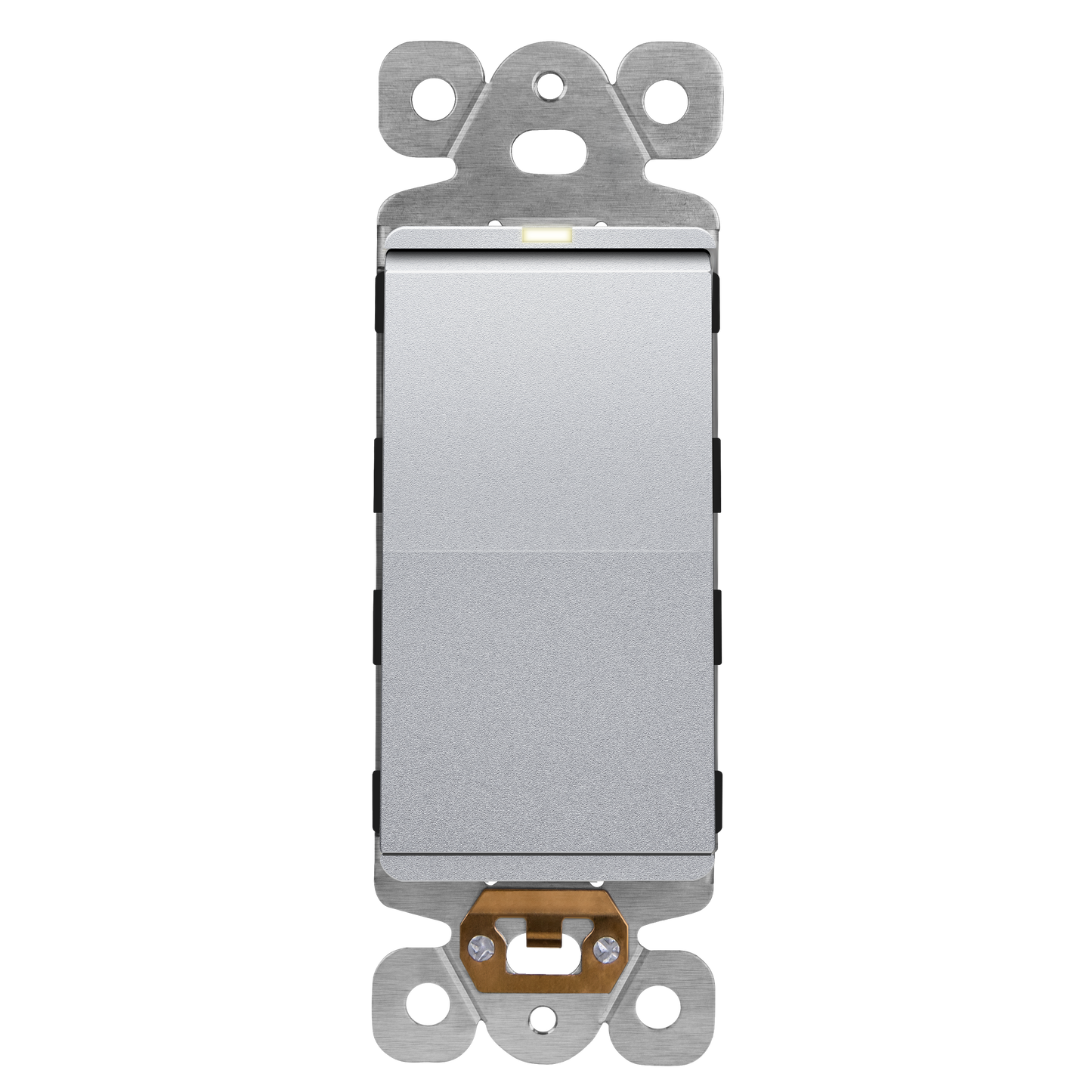 15A Decorator Paddle Light Switch with Locator Light, LED Indicator, 3-Way or Single-Pole