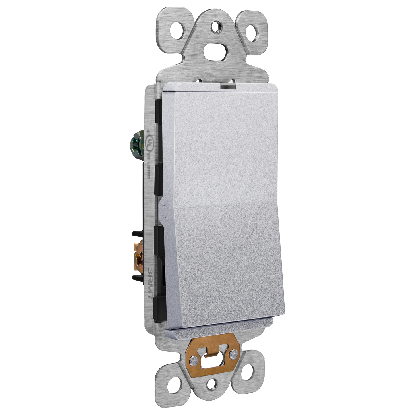 15A Decorator Paddle Light Switch with Locator Light, LED Indicator, 3-Way or Single-Pole