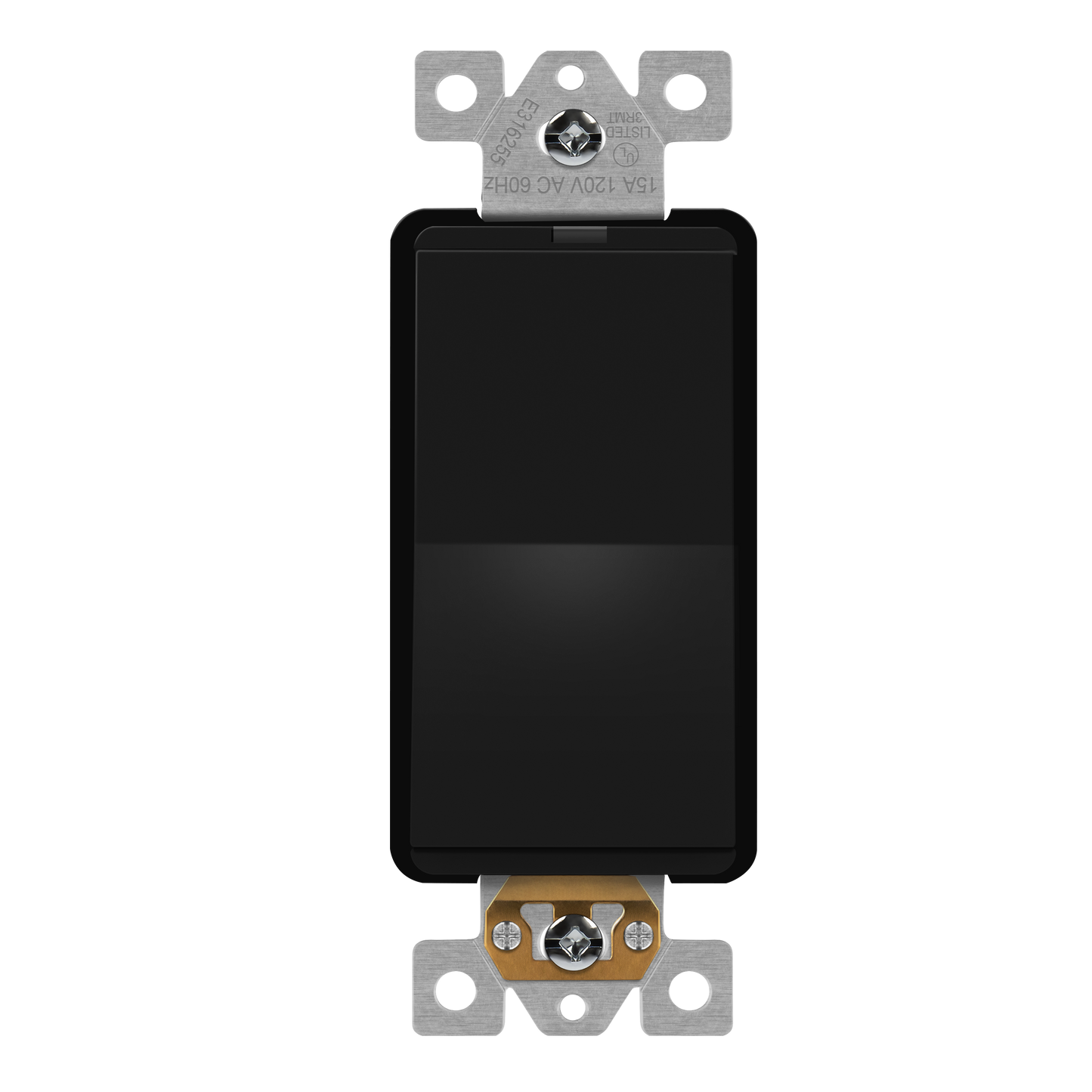 15A Decorator Paddle Light Switch with Locator Light, LED Indicator, 4-Way
