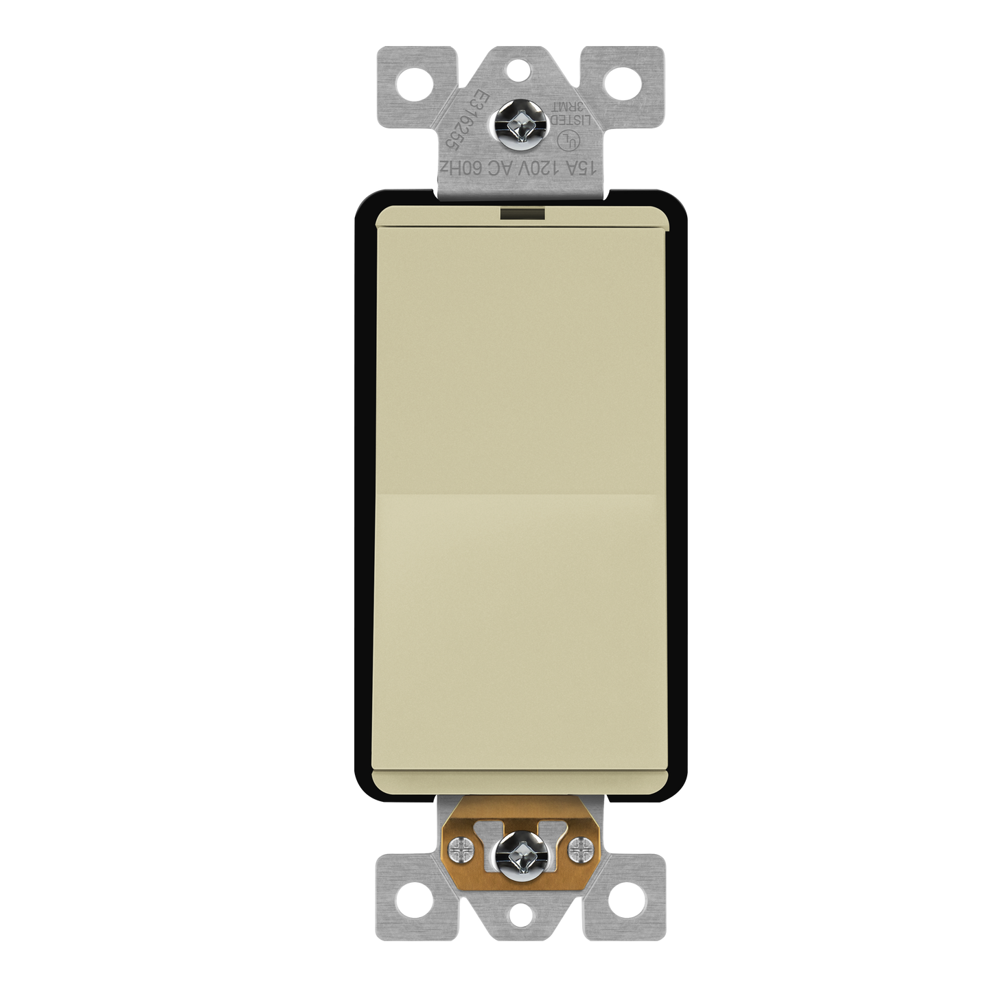 15A Decorator Paddle Light Switch with Locator Light, LED Indicator, 4-Way