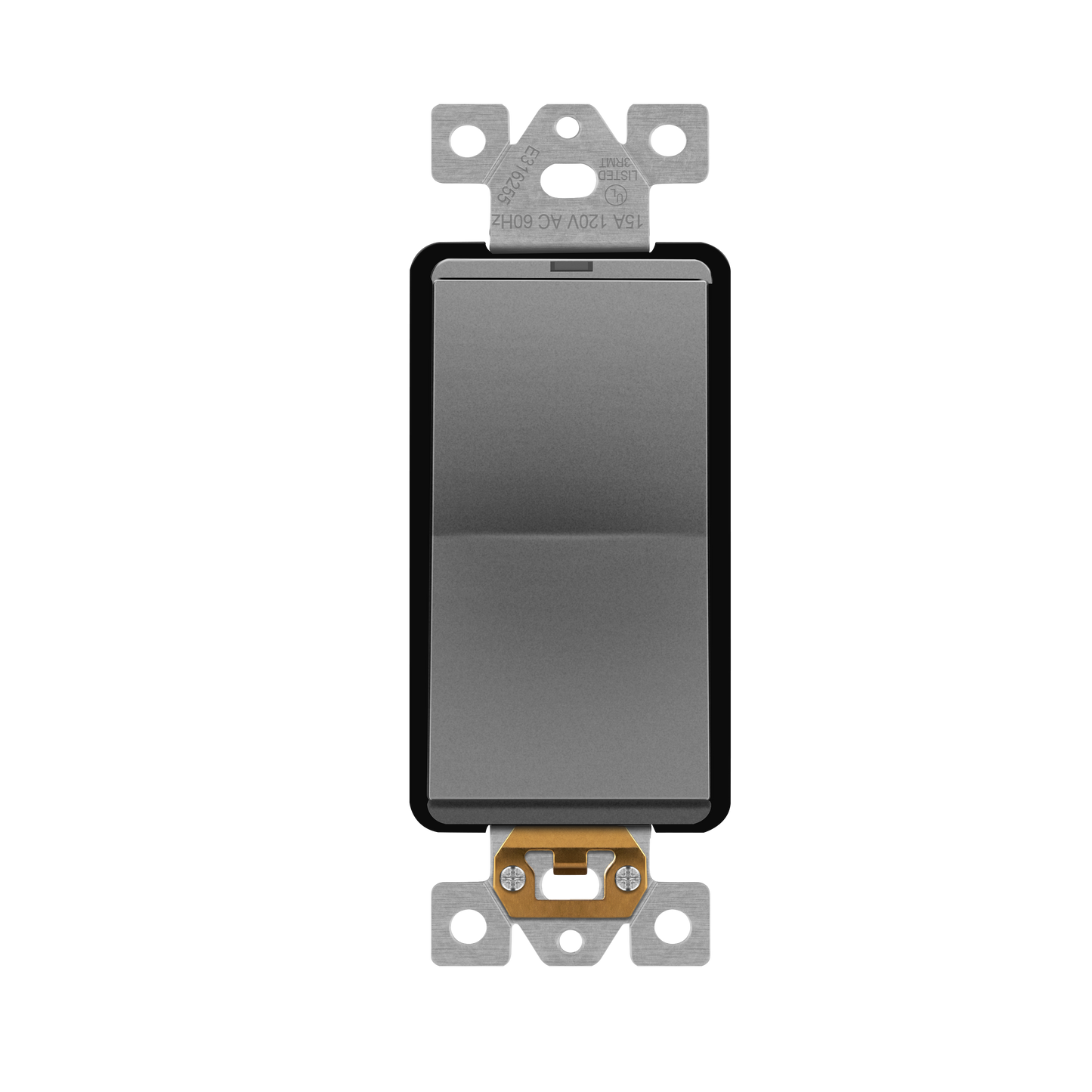 15A Decorator Paddle Light Switch with Locator Light, LED Indicator, 4-Way