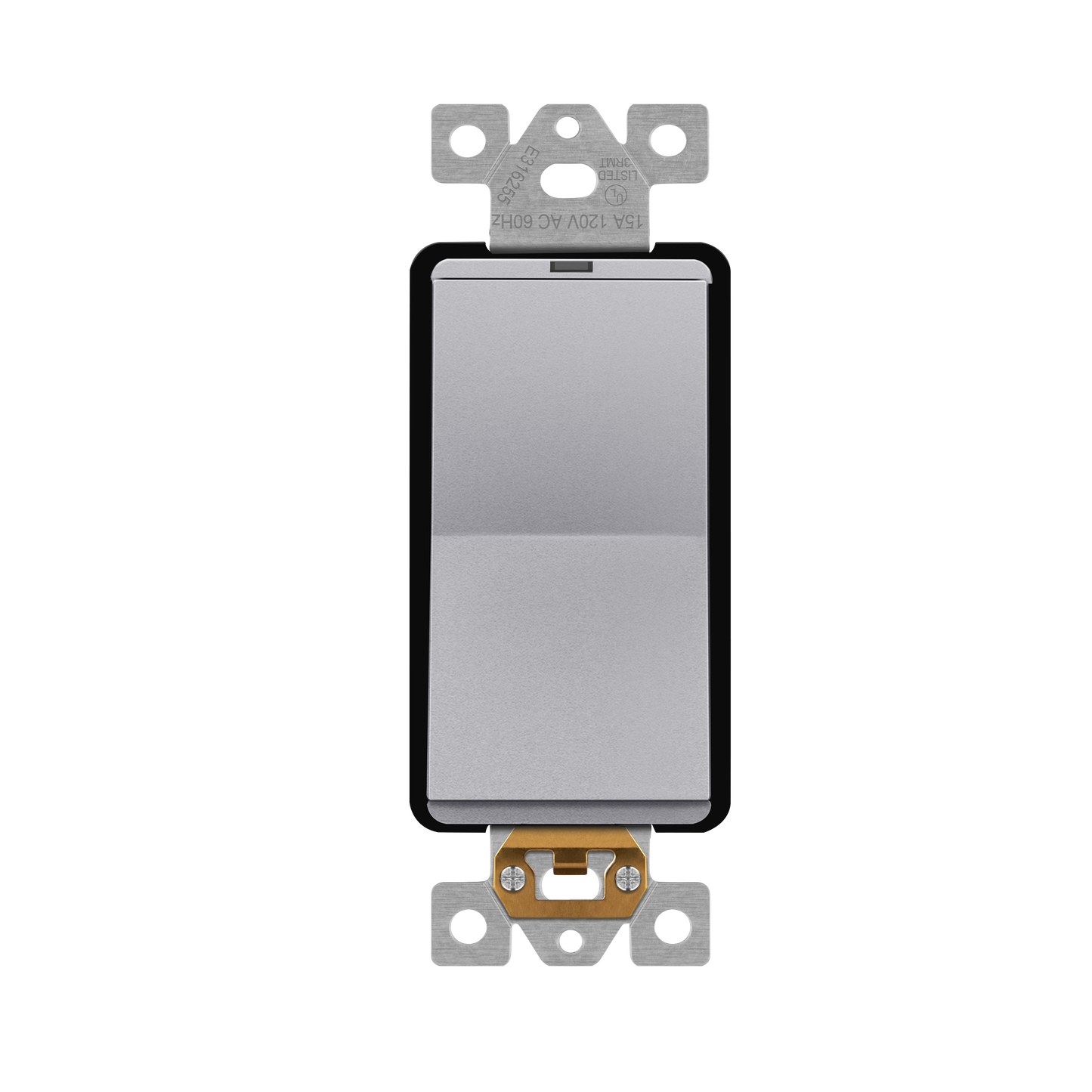 15A Decorator Paddle Light Switch with Locator Light, LED Indicator, 4-Way