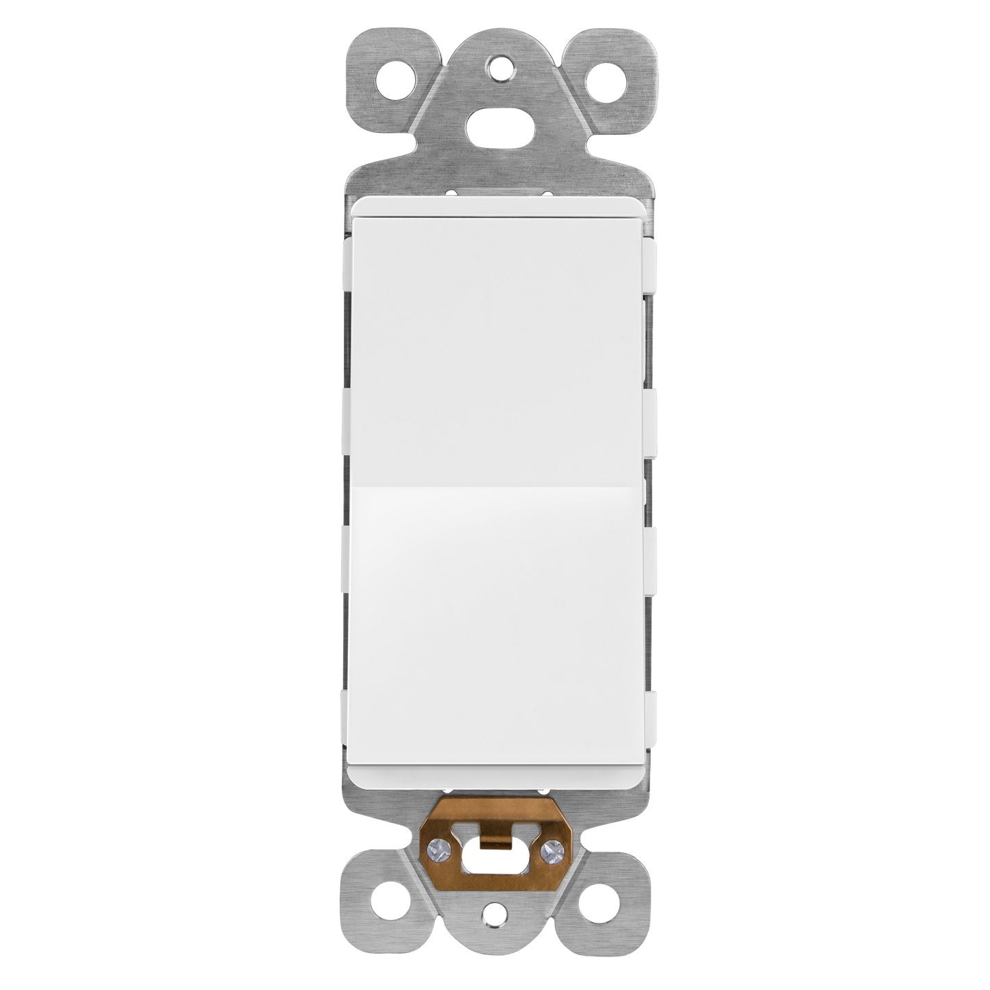 15A Decorator Paddle Light Switch, Single-Pole, 3-Wire