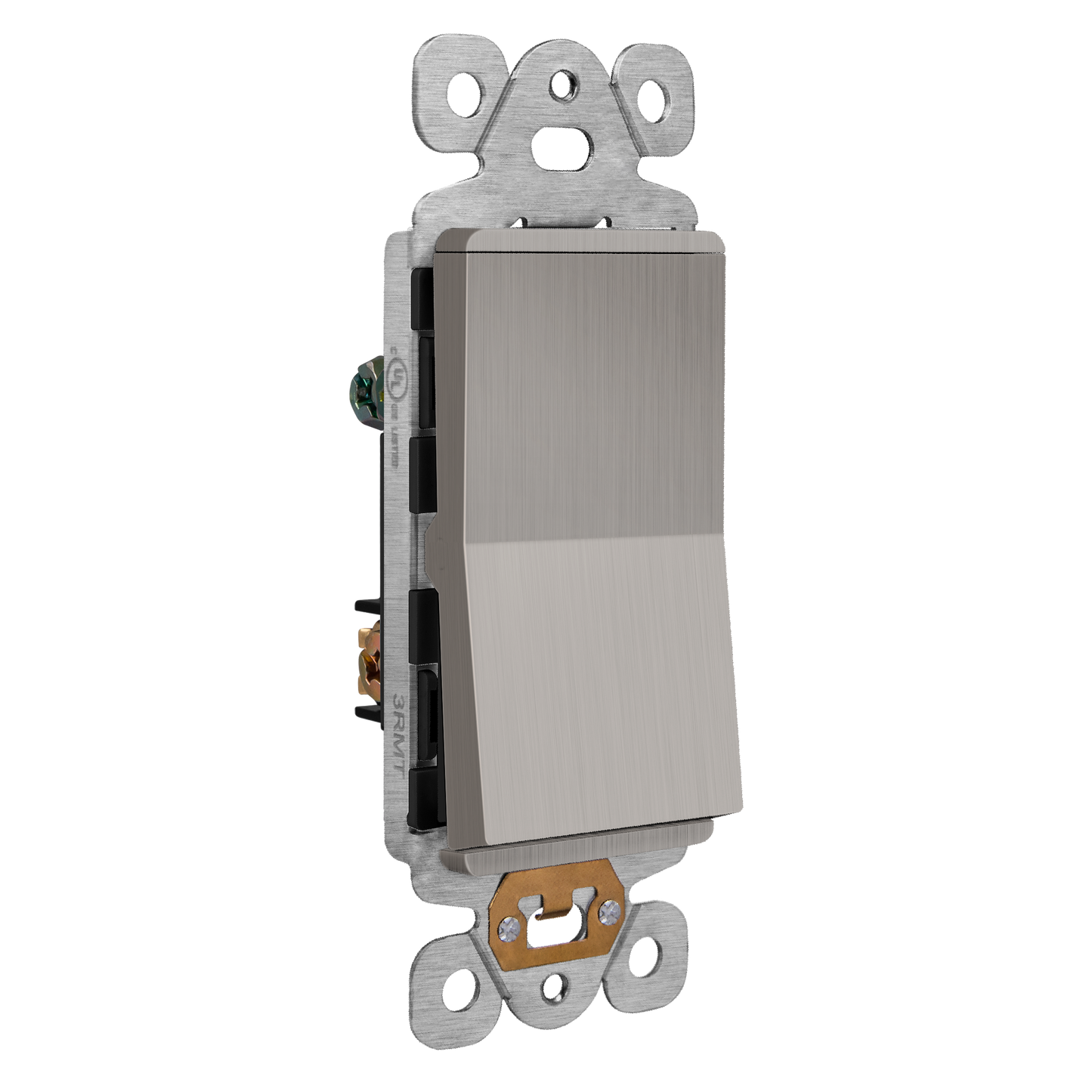 15A Decorator Paddle Light Switch, 3-Way or Single-Pole
