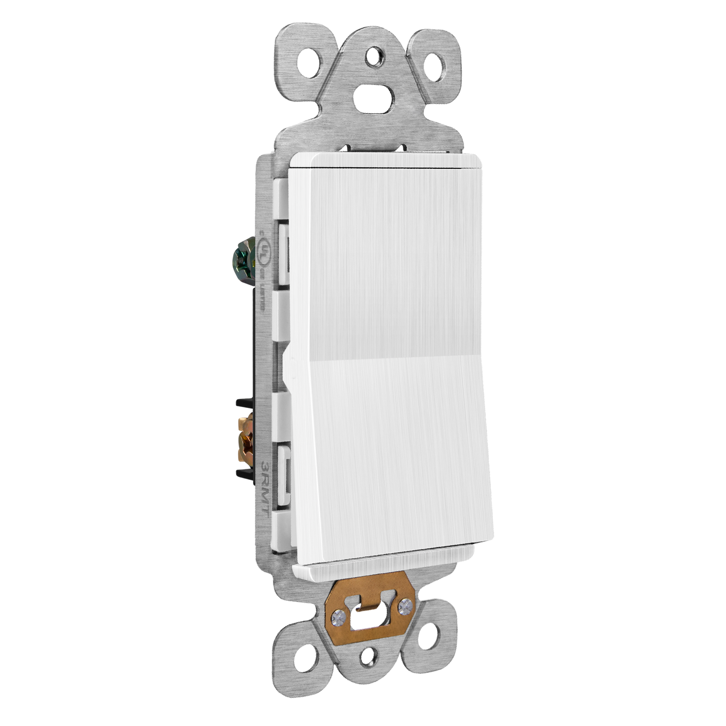 15A Decorator Paddle Light Switch, 3-Way or Single-Pole