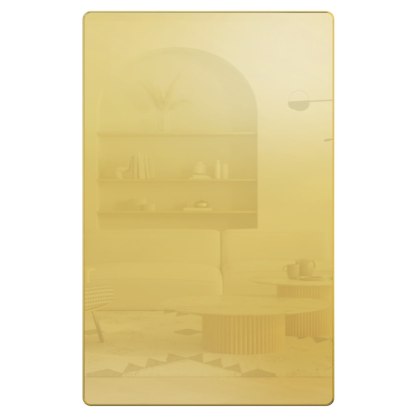 Screwless Blank Metal Wall Plate, Temperature and Impact Resistant, 1-Gang, Mid-Size