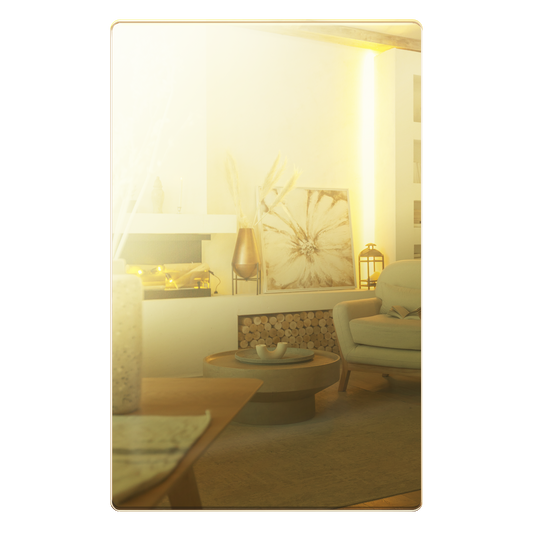 Screwless Blank Wall Plate, Polycarbonate Thermoplastic, Temperature and Impact Resistant, 1-Gang, Mid-Size