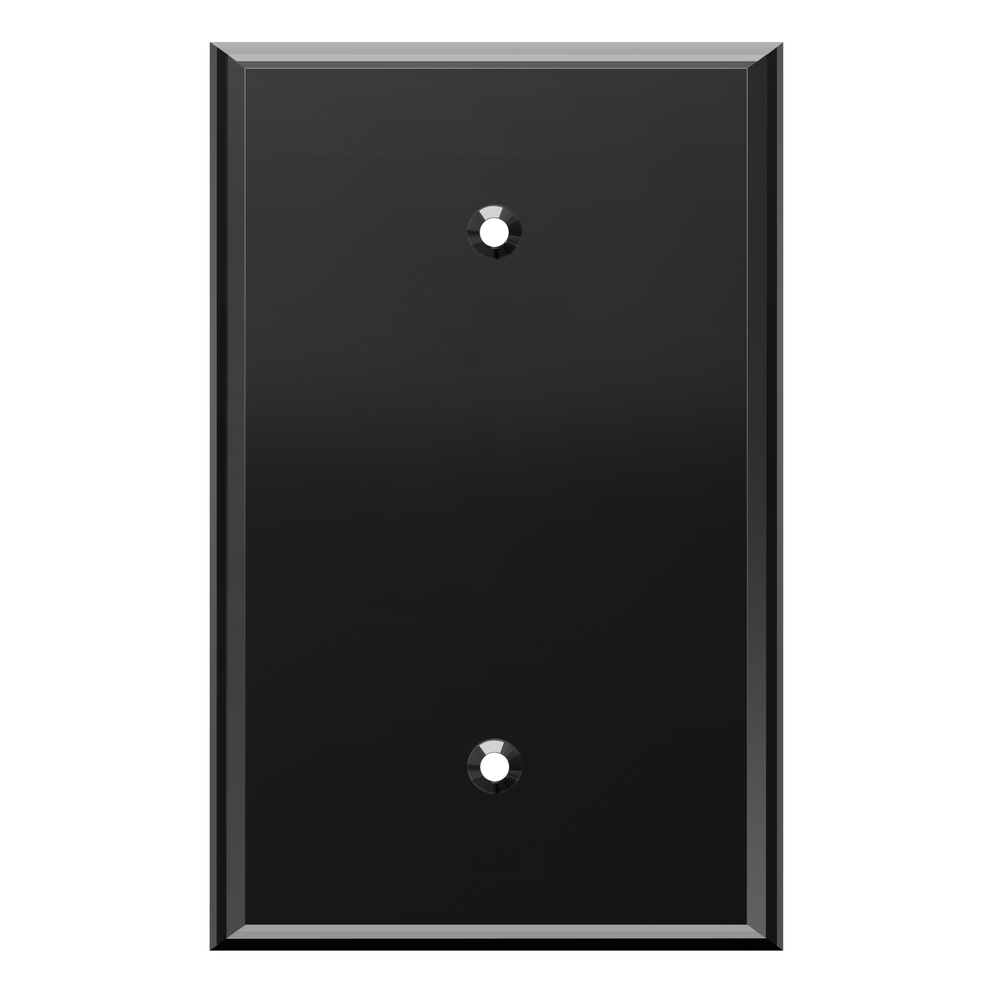 Blank Oversized Acrylic Mirrored Wall Plate, Reflective Cover Plate, Plexiglass Wall Plate, 1-Gang