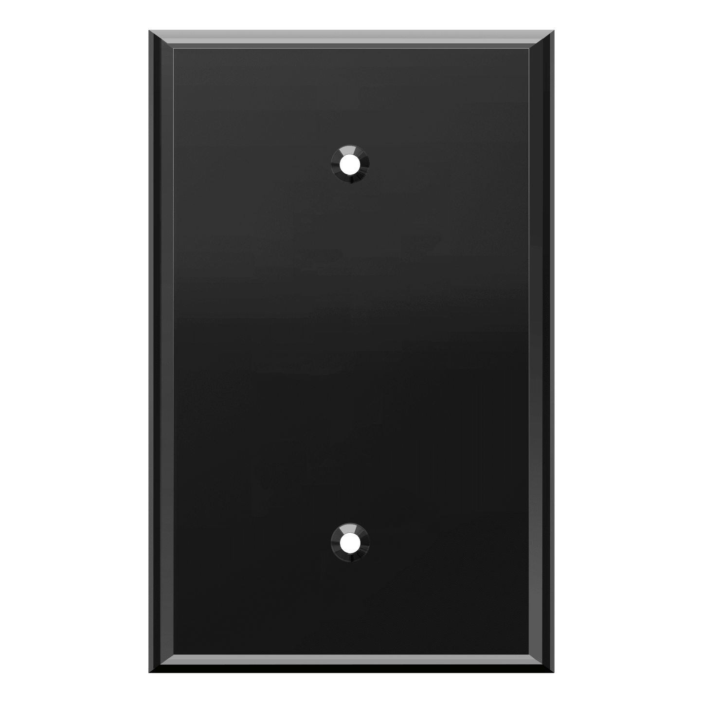 Blank Oversized Acrylic Mirrored Wall Plate, Reflective Cover Plate, Plexiglass Wall Plate, 1-Gang