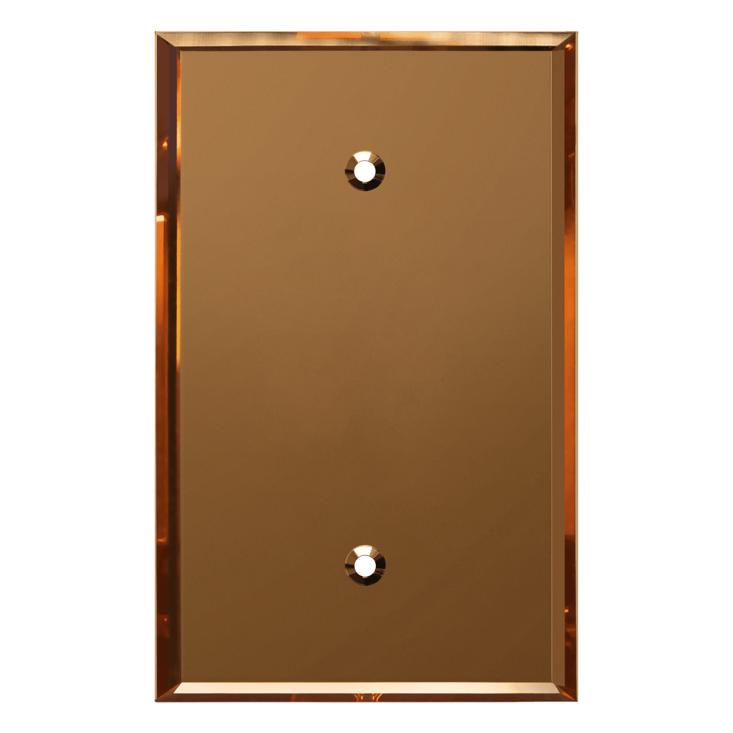 Blank Oversized Acrylic Mirrored Wall Plate, Reflective Cover Plate, Plexiglass Wall Plate, 1-Gang