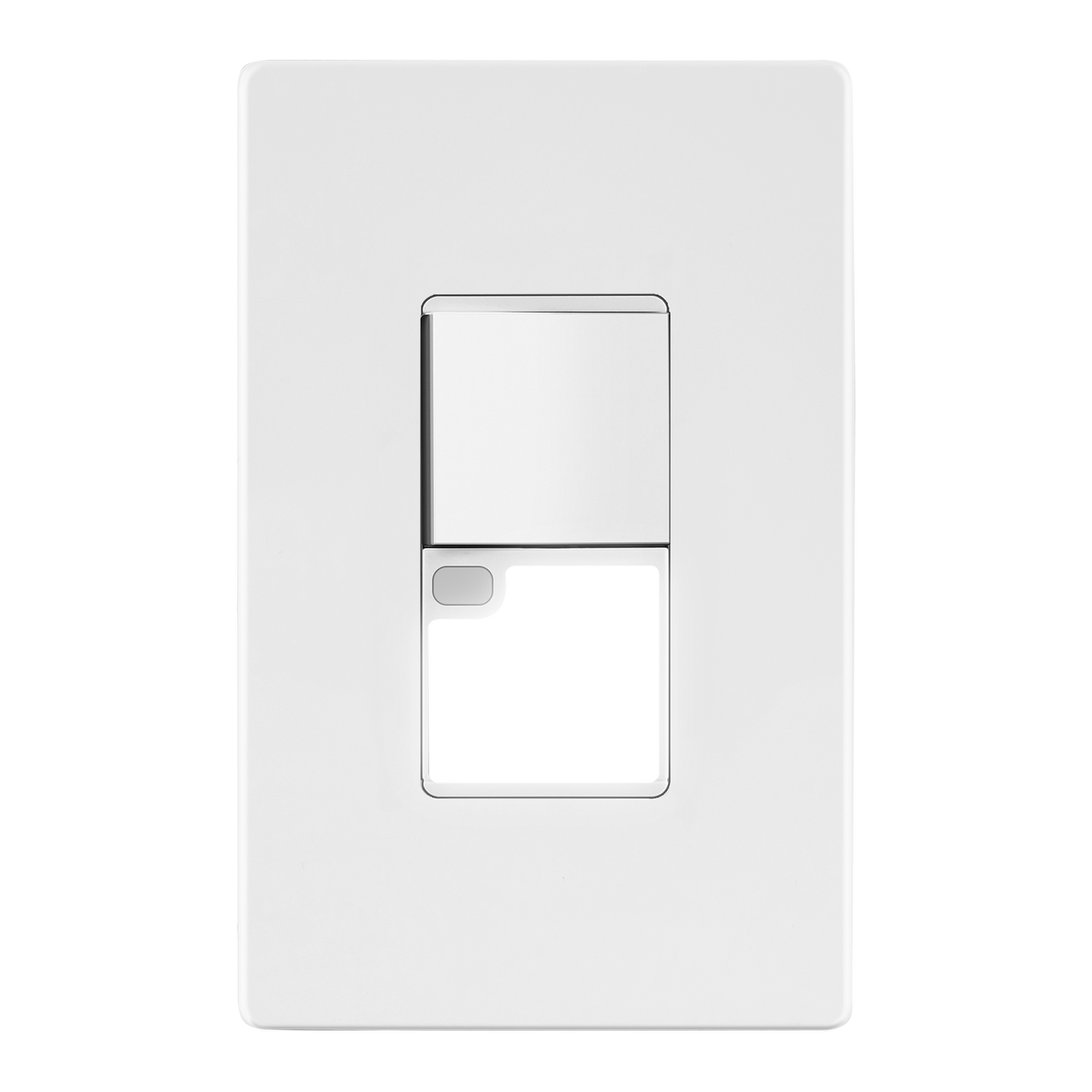 Decorator Guide Light Paddle Switch with Daylight Sensor, 3-Way or Single-Pole Light Switch, LED Guide Light, Wall Plate Included